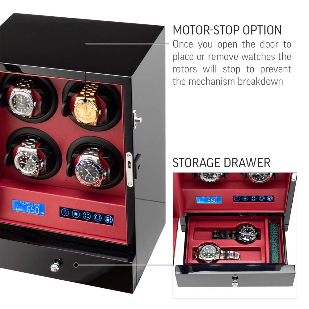 luxury automatic watch winder