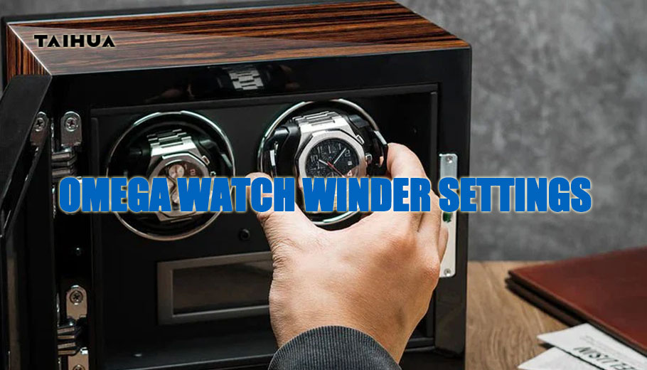 Omega watch winder settings
