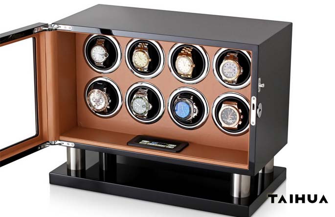  winding boxes for automatic watches