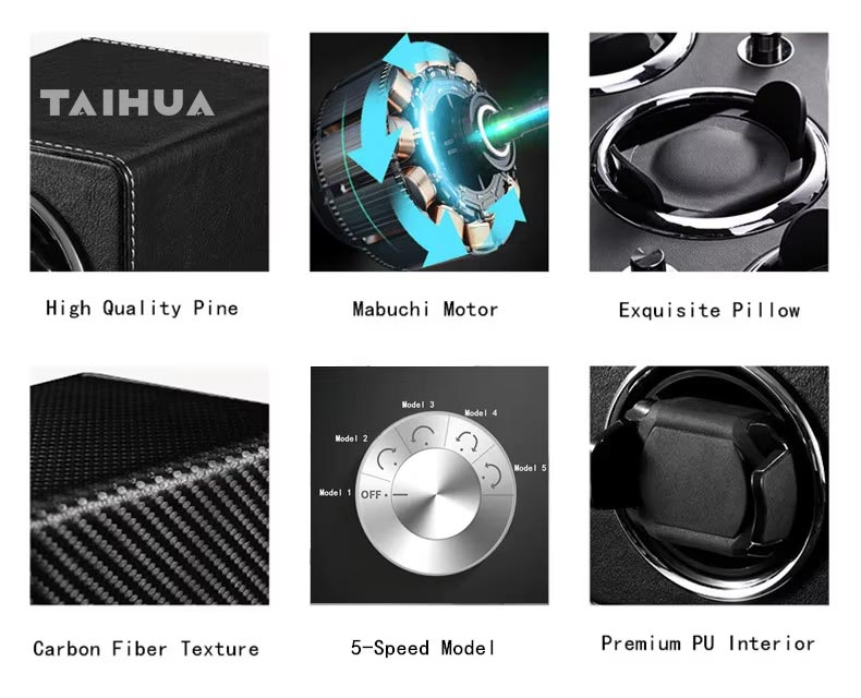 Leather Single Watch Winder