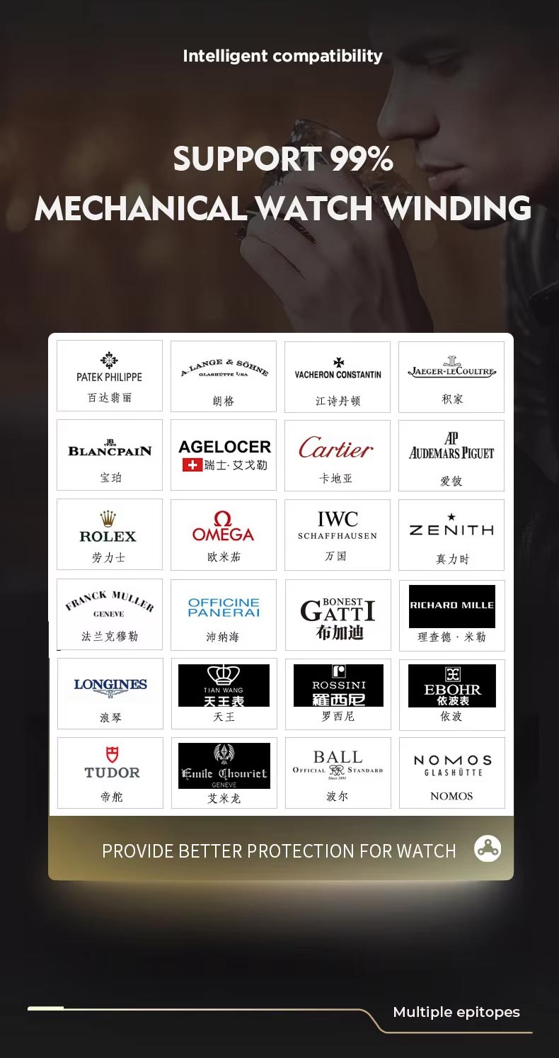 Luxury Brown 2 Watch Winder