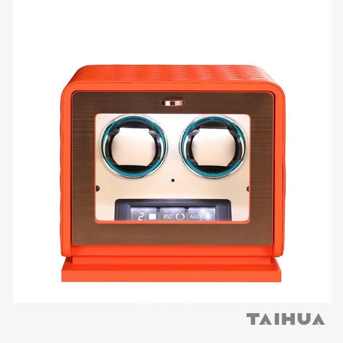 Leather Double Watch Winder