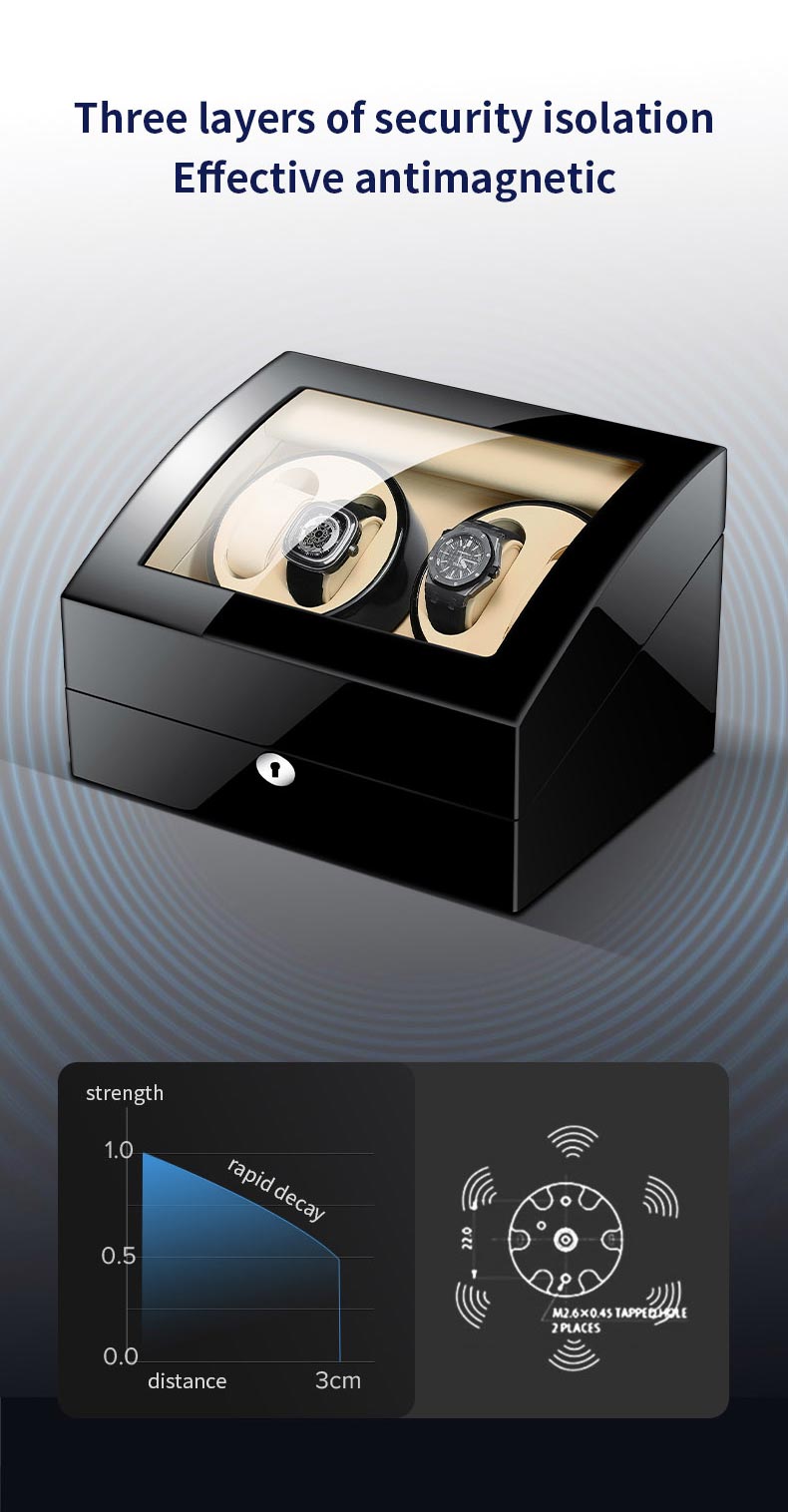 4 Watch Winder with 6 Storage