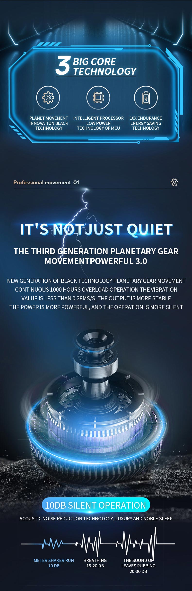 Wooden 6 Automatic Watch Winder