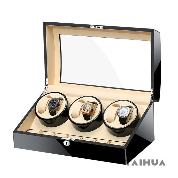 6 Automatic Watch Winder with 7 Storage