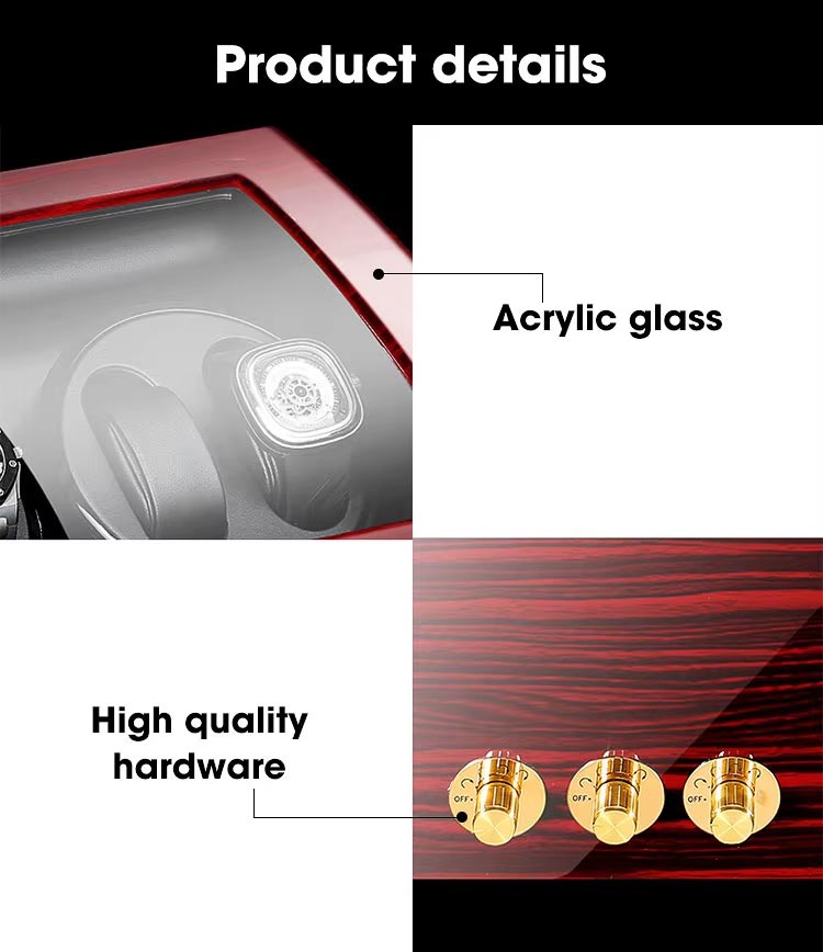 watch winder 6 slots with 7 Storage