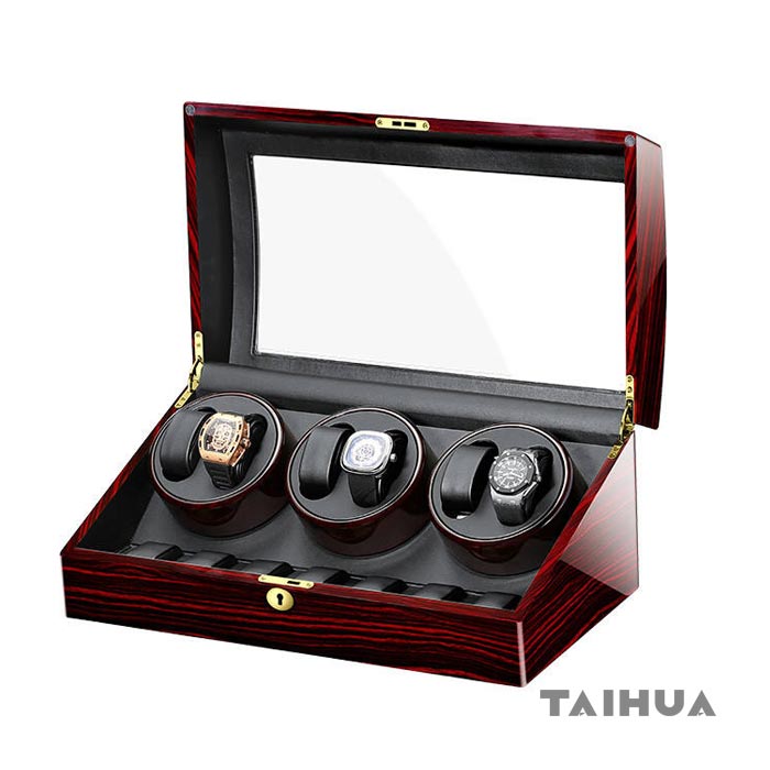 6 Automatic Watch Winder with 7 Storage