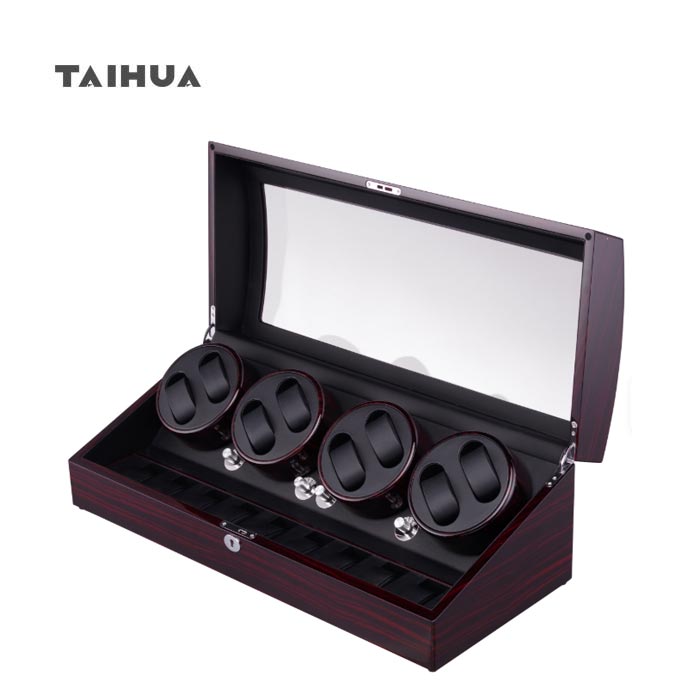 8 Slot Watch Winder with 9 Storage