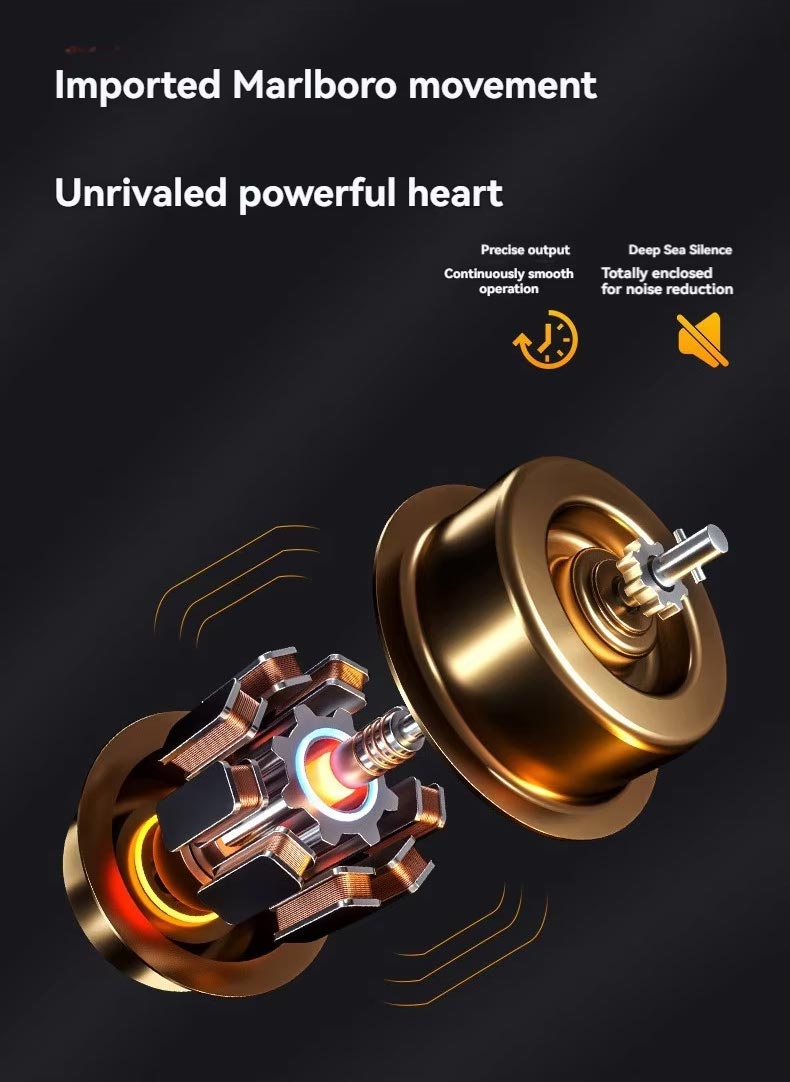 Wooden Automatic 9 Slot Watch Winder