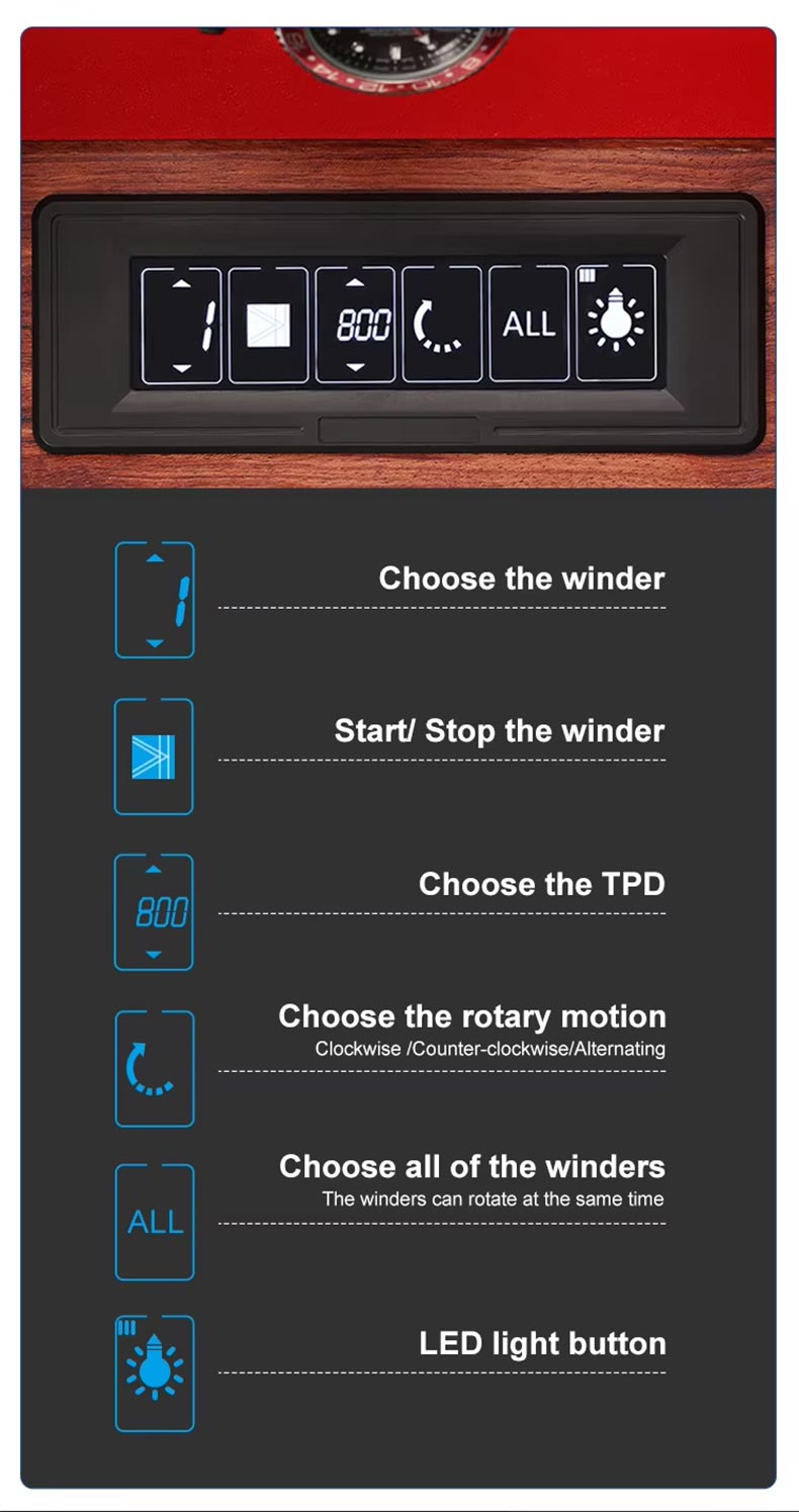 12 Piece Watch Winder