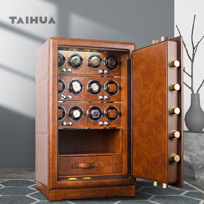 Luxury Watch Winder Safe Box