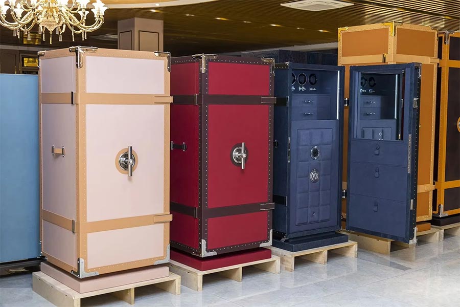 Luxury Home Jewelry Safe with Watch Winder