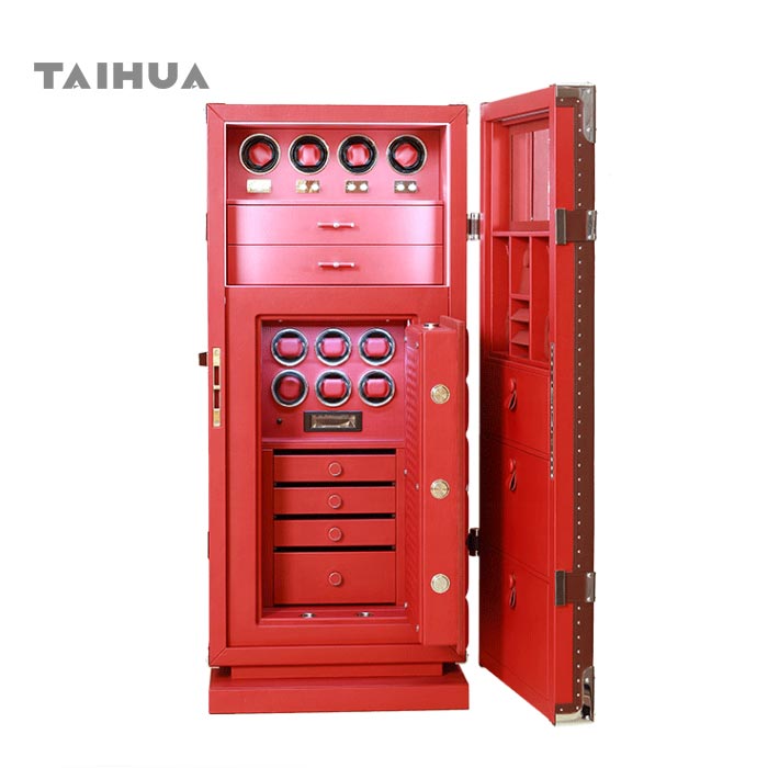 Luxury Home Jewelry Safe with Watch Winder