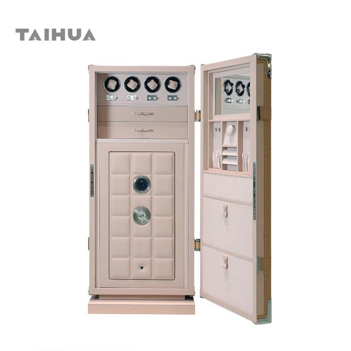 Luxury Home Jewelry Safe with Watch Winder