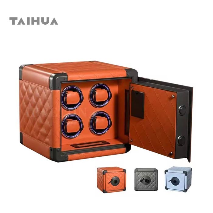 Luxury Small Automatic Watch Winder Safe